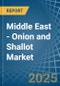 Middle East - Onion and Shallot - Market Analysis, Forecast, Size, Trends and Insights - Product Image
