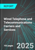 Wired Telephone and Telecommunications Carriers and Services (Phone Companies) (U.S.): Analytics, Extensive Financial Benchmarks, Metrics and Revenue Forecasts to 2031- Product Image