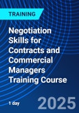 Negotiation Skills for Contracts and Commercial Managers Training Course (ONLINE EVENT: October 15, 2025)- Product Image