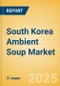 South Korea Ambient (Canned) Soup (Soups) Market Size, Growth and Forecast Analytics, 2023-2028 - Product Thumbnail Image