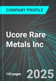 Ucore Rare Metals Inc (UCU:TSX) : Analytics, Extensive Financial Metrics, and Benchmarks Against Averages and Top Companies Within its Industry- Product Image