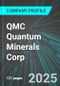 QMC Quantum Minerals Corp (QMCQF:PINX) : Analytics, Extensive Financial Metrics, and Benchmarks Against Averages and Top Companies Within its Industry - Product Thumbnail Image