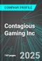 Contagious Gaming Inc (KSMRF:PINX) : Analytics, Extensive Financial Metrics, and Benchmarks Against Averages and Top Companies Within its Industry - Product Thumbnail Image