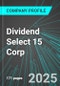 Dividend Select 15 Corp (DS:TSE) : Analytics, Extensive Financial Metrics, and Benchmarks Against Averages and Top Companies Within its Industry - Product Thumbnail Image