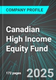 Canadian High Income Equity Fund (CIQ.UN:TSE) : Analytics, Extensive Financial Metrics, and Benchmarks Against Averages and Top Companies Within its Industry- Product Image
