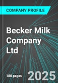 Becker Milk Company Ltd (The) (BEK.B:TSE) : Analytics, Extensive Financial Metrics, and Benchmarks Against Averages and Top Companies Within its Industry- Product Image