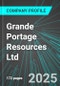 Grande Portage Resources Ltd (GPG:TSX) : Analytics, Extensive Financial Metrics, and Benchmarks Against Averages and Top Companies Within its Industry - Product Thumbnail Image