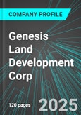 Genesis Land Development Corp (GDC:TSE) : Analytics, Extensive Financial Metrics, and Benchmarks Against Averages and Top Companies Within its Industry- Product Image