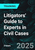 Litigators' Guide to Experts in Civil Cases (Recorded)- Product Image
