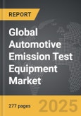 Automotive Emission Test Equipment - Global Strategic Business Report- Product Image
