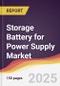 Storage Battery for Power Supply Market Report: Trends, Forecast and Competitive Analysis to 2031 - Product Thumbnail Image
