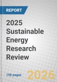 2025 Sustainable Energy Research Review- Product Image