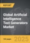Artificial Intelligence Text Generators - Global Strategic Business Report - Product Thumbnail Image