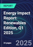 Energy Impact Report: Renewables Edition, Q1 2025- Product Image