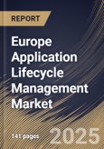 Europe Application Lifecycle Management Market. Size, Share & Trends Analysis Report By Deployment Mode (Cloud, and On-Premise), By Component, By Organization Size, By Vertical, By Country and Growth Forecast, 2025 - 2032- Product Image