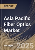 Asia Pacific Fiber Optics Market Size, Share & Trends Analysis Report By Type (Multi-mode, Single mode, and Plastic Optical Fiber (POF)), By Application, By Country and Growth Forecast, 2024 - 2031- Product Image