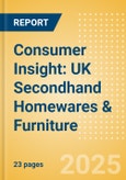 Consumer Insight: UK Secondhand Homewares & Furniture- Product Image