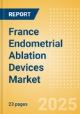 France Endometrial Ablation Devices Market Outlook to 2033 - Thermal Balloon Ablation Devices, Hydrothermal Ablation (HTA) Devices, Bipolar Energy Ablation Devices and Others- Product Image