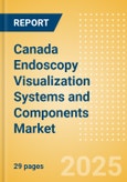 Canada Endoscopy Visualization Systems and Components Market Outlook to 2033 - Endoscopy Visualization Systems and Endoscopy Visualization System Components- Product Image