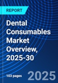 Dental Consumables Market Overview, 2025-30- Product Image