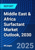 Middle East & Africa Surfactant Market Outlook, 2030- Product Image