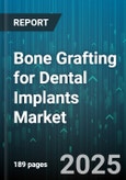 Bone Grafting for Dental Implants Market - Cumulative Impact of United States Tariffs 2025 - Global Forecast to 2030- Product Image