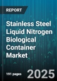 Stainless Steel Liquid Nitrogen Biological Container Market by Container Type, End User, Application, Capacity, Distribution Channel, Product Feature - Global Forecast to 2030- Product Image