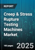 Creep & Stress Rupture Testing Machines Market - Global Forecast to 2030- Product Image