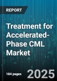 Treatment for Accelerated-Phase CML Market by Therapeutic Class, Line Of Therapy, Mechanism Of Action, Patient Age, Route Of Administration, Patient Gender - Global Forecast to 2030- Product Image