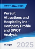 Pursuit Attractions and Hospitality Inc - Company Profile and SWOT Analysis- Product Image