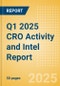 Q1 2025 CRO Activity and Intel Report - Product Thumbnail Image