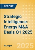 Strategic Intelligence: Energy M&A Deals Q1 2025 - Top Themes- Product Image