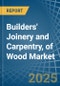 Builders' Joinery and Carpentry, of Wood - Market Analysis, Forecast, Size, Trends and Insights - Product Thumbnail Image