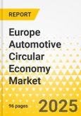 Europe Automotive Circular Economy Market: Focus on Application Type, Product Type, and Country - Analysis and Forecast, 2024-2034- Product Image