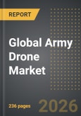 Global Army Drone Market (2025 Edition): Analysis by Type (Fixed-Wing Drones, Rotary-Wing Drones, and Hybrid/Transitional Drones), Range, Application, Region, Country: Market Insights and Forecast (2021-2031)- Product Image