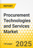 Procurement Technologies and Services Market - A Global and Regional Analysis: Focus on Application, Product, and Country Analysis - Analysis and Forecast, 2025-2034- Product Image
