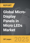 Micro-Display Panels in Micro LEDs - Global Strategic Business Report- Product Image