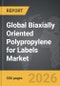 Biaxially Oriented Polypropylene (BOPP) for Labels - Global Strategic Business Report - Product Thumbnail Image