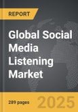 Social Media Listening - Global Strategic Business Report- Product Image