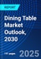Dining Table Market Outlook, 2030 - Product Thumbnail Image
