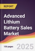 Advanced Lithium Battery Sales Market Report: Trends, Forecast and Competitive Analysis to 2031- Product Image