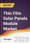 Thin Film Solar Panels Module Market Report: Trends, Forecast and Competitive Analysis to 2031- Product Image