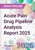 Acute Pain Drug Pipeline Analysis Report 2025- Product Image