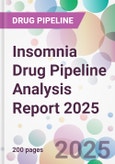 Insomnia Drug Pipeline Analysis Report 2025- Product Image