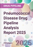 Pneumococcal Disease Drug Pipeline Analysis Report 2025- Product Image