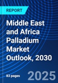 Middle East and Africa Palladium Market Outlook, 2030- Product Image