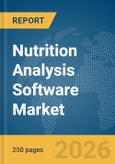 Nutrition Analysis Software Market Report 2026- Product Image