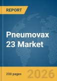 Pneumovax 23 Market Report 2026: Epidemiology, Pipeline Analysis, Market Insights & Forecasts- Product Image