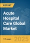 Acute Hospital Care Global Market Report 2025 - Product Thumbnail Image
