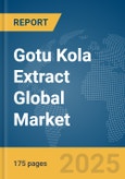 Gotu Kola Extract Global Market Report 2025- Product Image